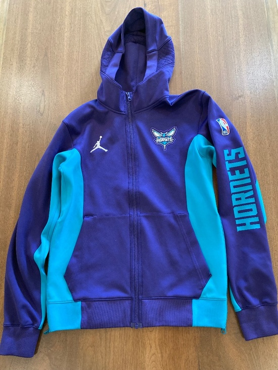 Nike Nba Other - Charlotte Hornets 2023/24 Authentic Showtime Full-Zip Jacket, Dri-Fit, Men's XS